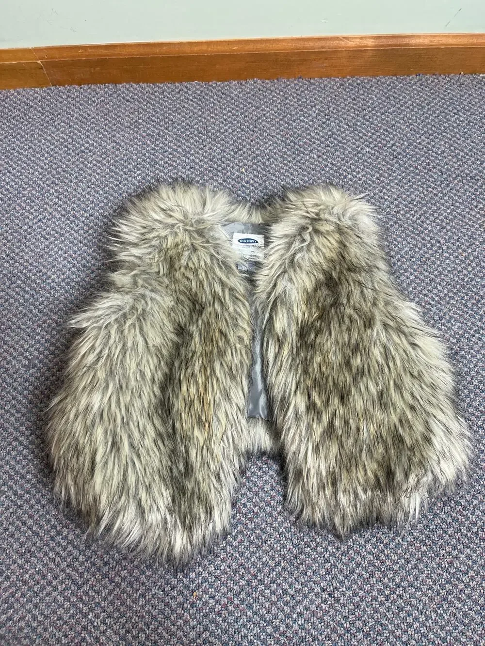 Old Navy Toddler Faux Fur Vest 4T